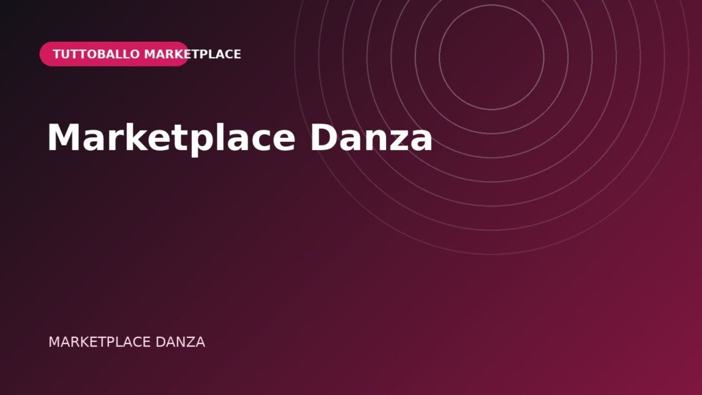 Copertina della categoria Marketplace Danza nel Marketplace Tuttoballo