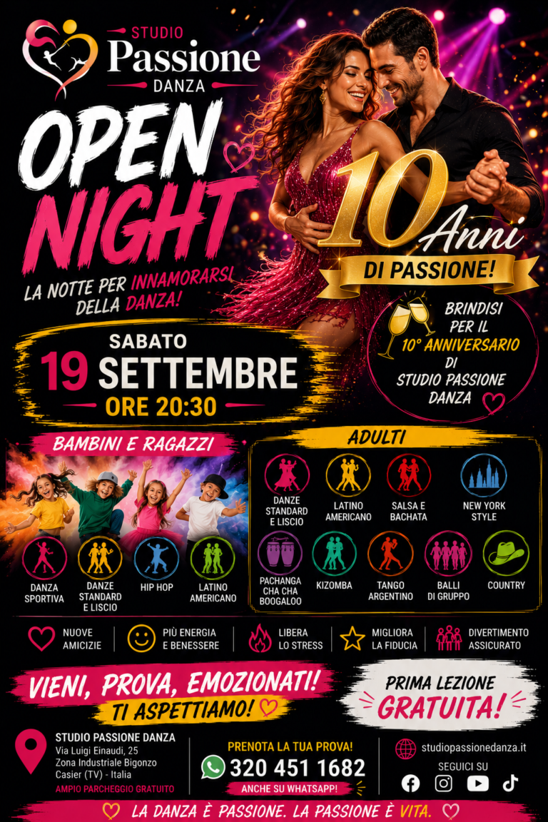 Studio Passione Danza Treviso Open Night